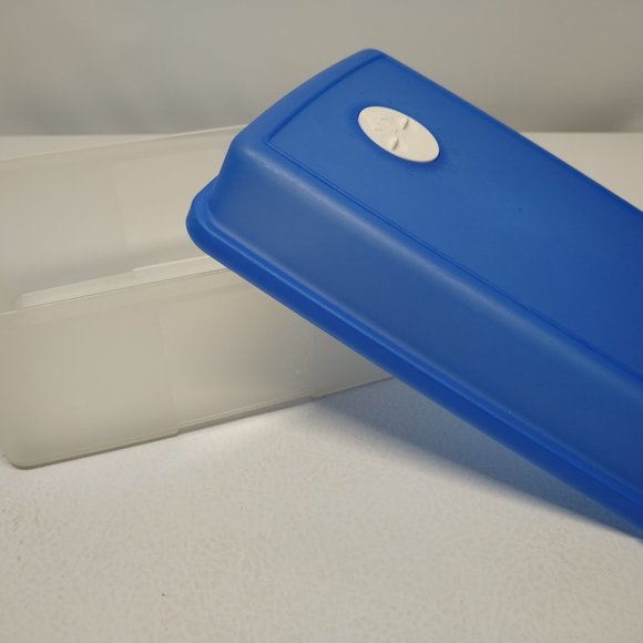 Large Ice Blue Tupperware Set - Picture 10 of 12